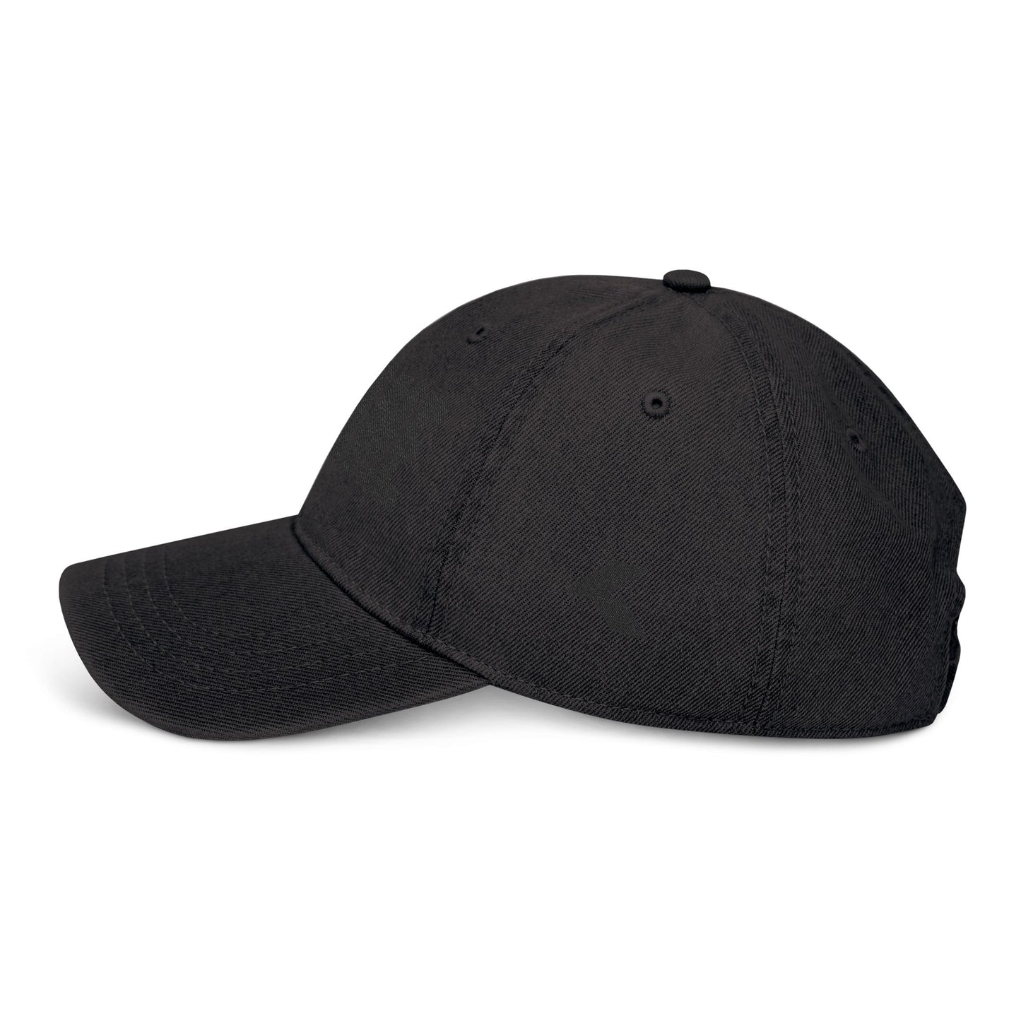 OFFLINE Embroidered Denim Hat — Casual Black Baseball Cap