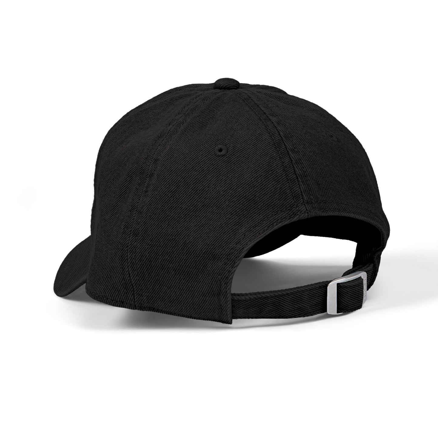 OFFLINE Embroidered Denim Hat — Casual Black Baseball Cap