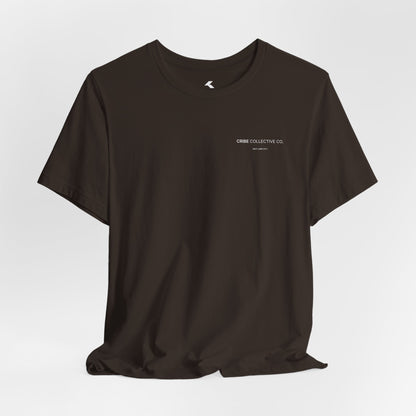 Do the Quiet Work Outline Tee — Minimal Graphic T-Shirt