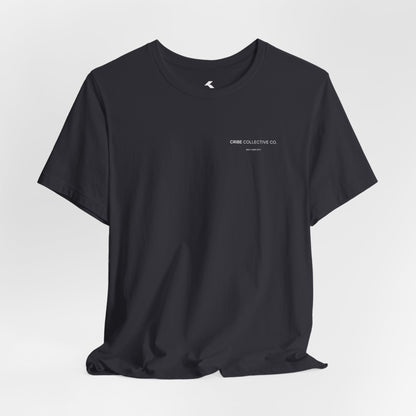 Do the Quiet Work Outline Tee — Minimal Graphic T-Shirt