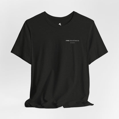 Do the Quiet Work Outline Tee — Minimal Graphic T-Shirt