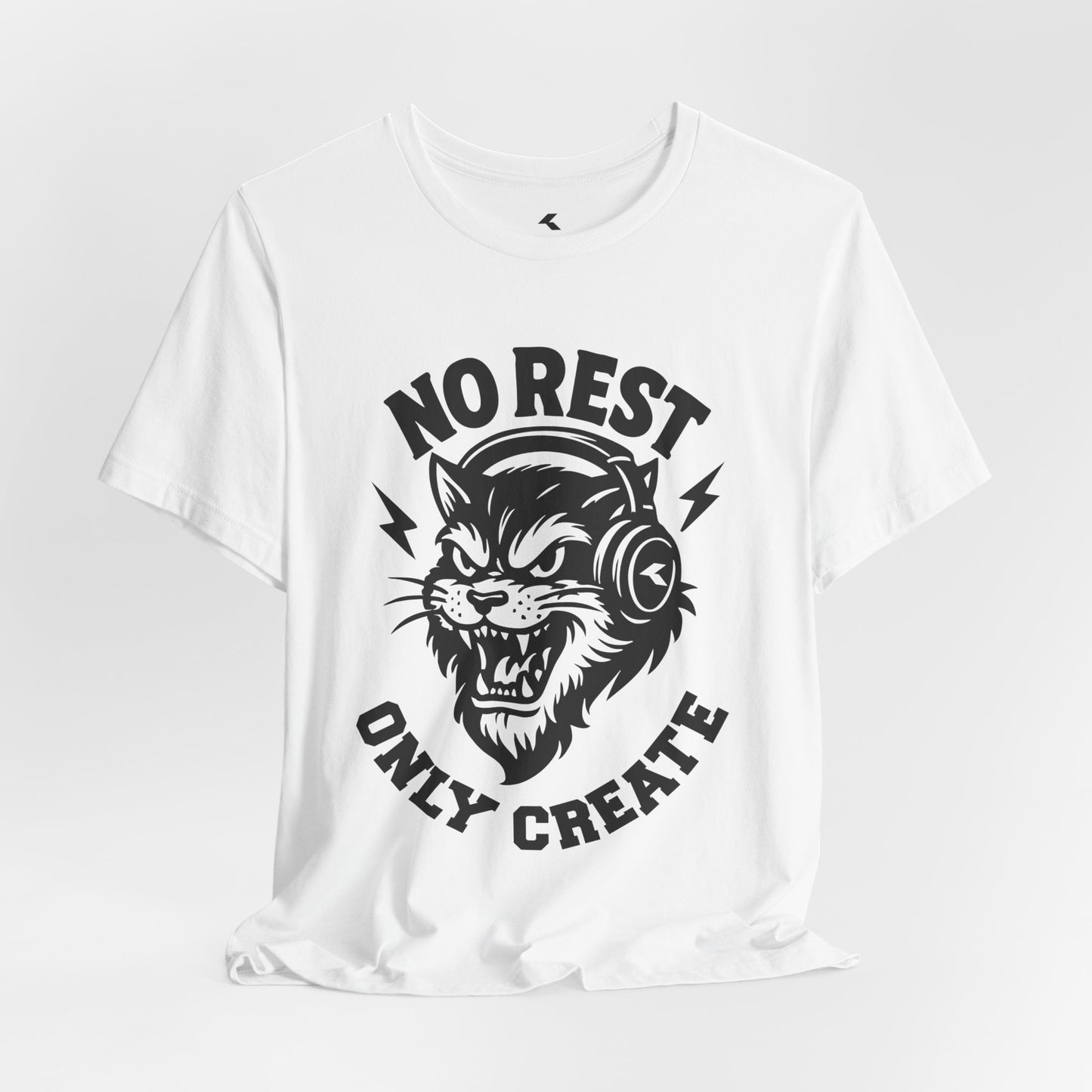 No Rest Only Create Cat — Creative Hustle T-Shirt