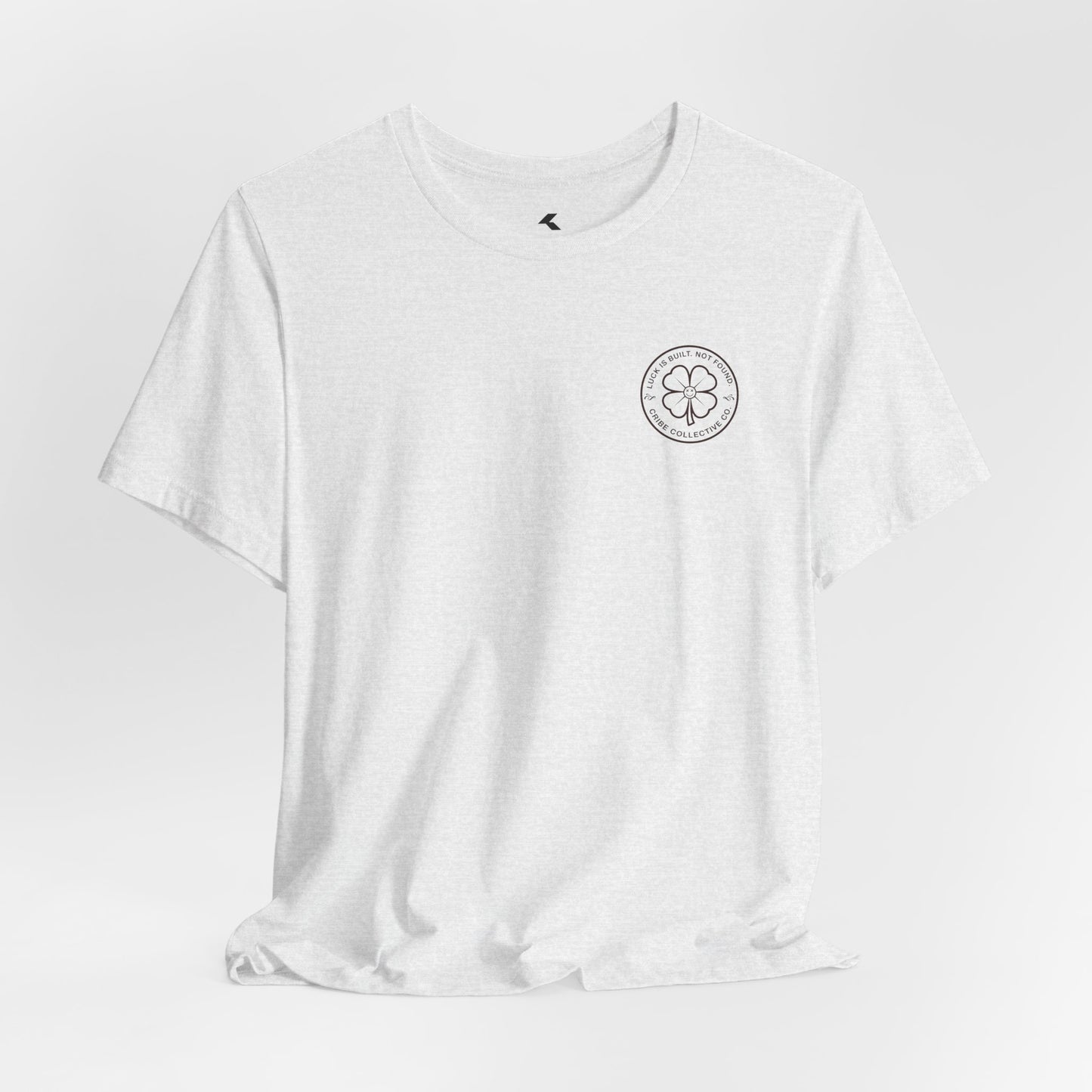 Make your OWN LUCK Outline Tee — Minimal Graphic T-Shirt