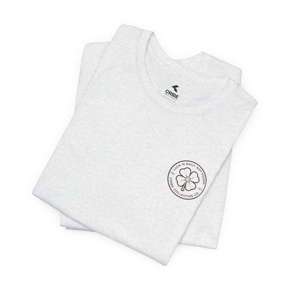 Make your OWN LUCK Outline Tee — Minimal Graphic T-Shirt