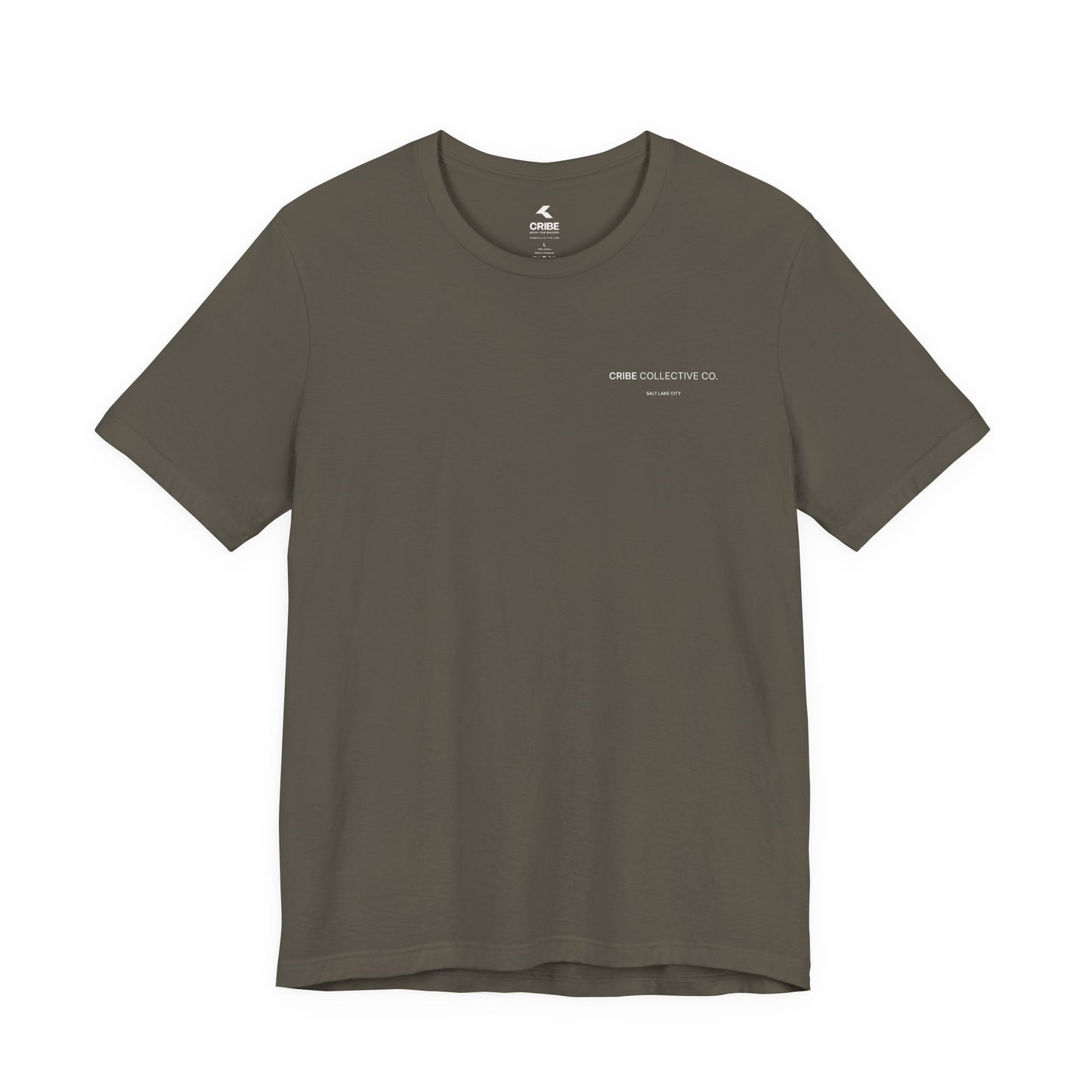 Do the Quiet Work Outline Tee — Minimal Graphic T-Shirt