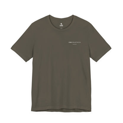 Do the Quiet Work Outline Tee — Minimal Graphic T-Shirt