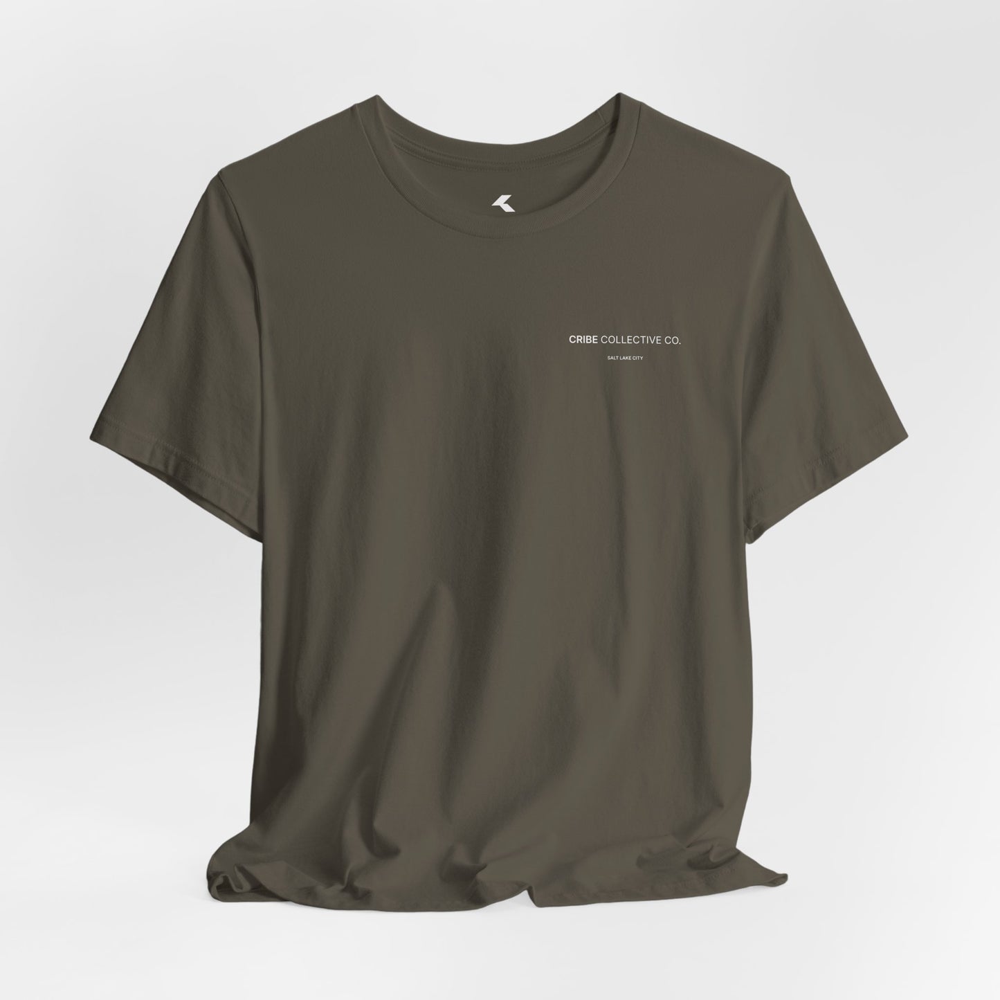 Do the Quiet Work Outline Tee — Minimal Graphic T-Shirt