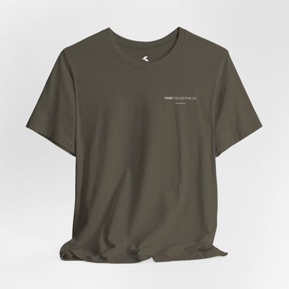Do the Quiet Work Outline Tee — Minimal Graphic T-Shirt