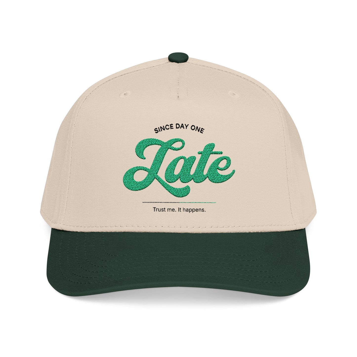 LATE Embroidered Retro Hat