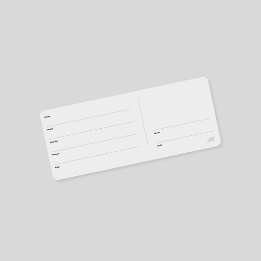 Weekly Planner — Minimal Weekly Sheet (Letter PDF)